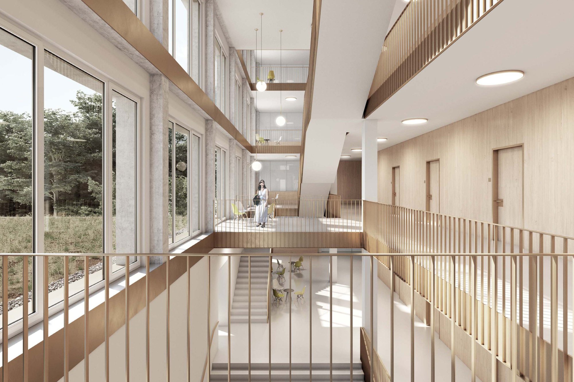 New building for Valens Rehabilitation Clinics, Zurich Itten+Brechbühl AG