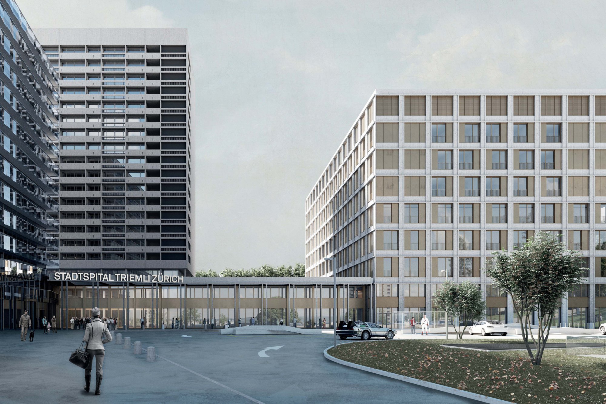 New building for Valens Rehabilitation Clinics, Zurich Itten+Brechbühl AG