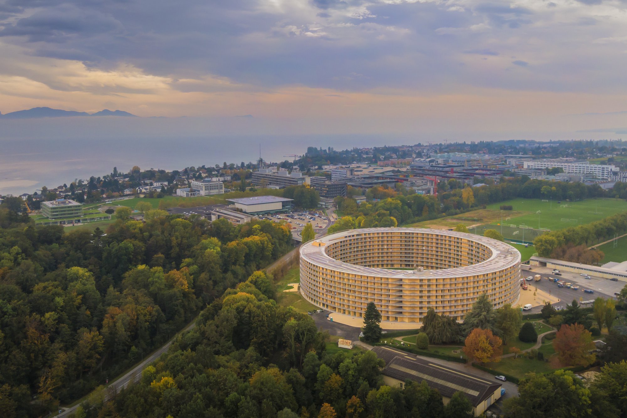 Vortex, un nouveau bâtiment de logements étudiants | Itten+Brechbühl AG